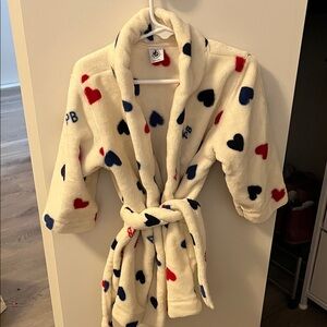Cozy Kids Pajamas with Heart Print